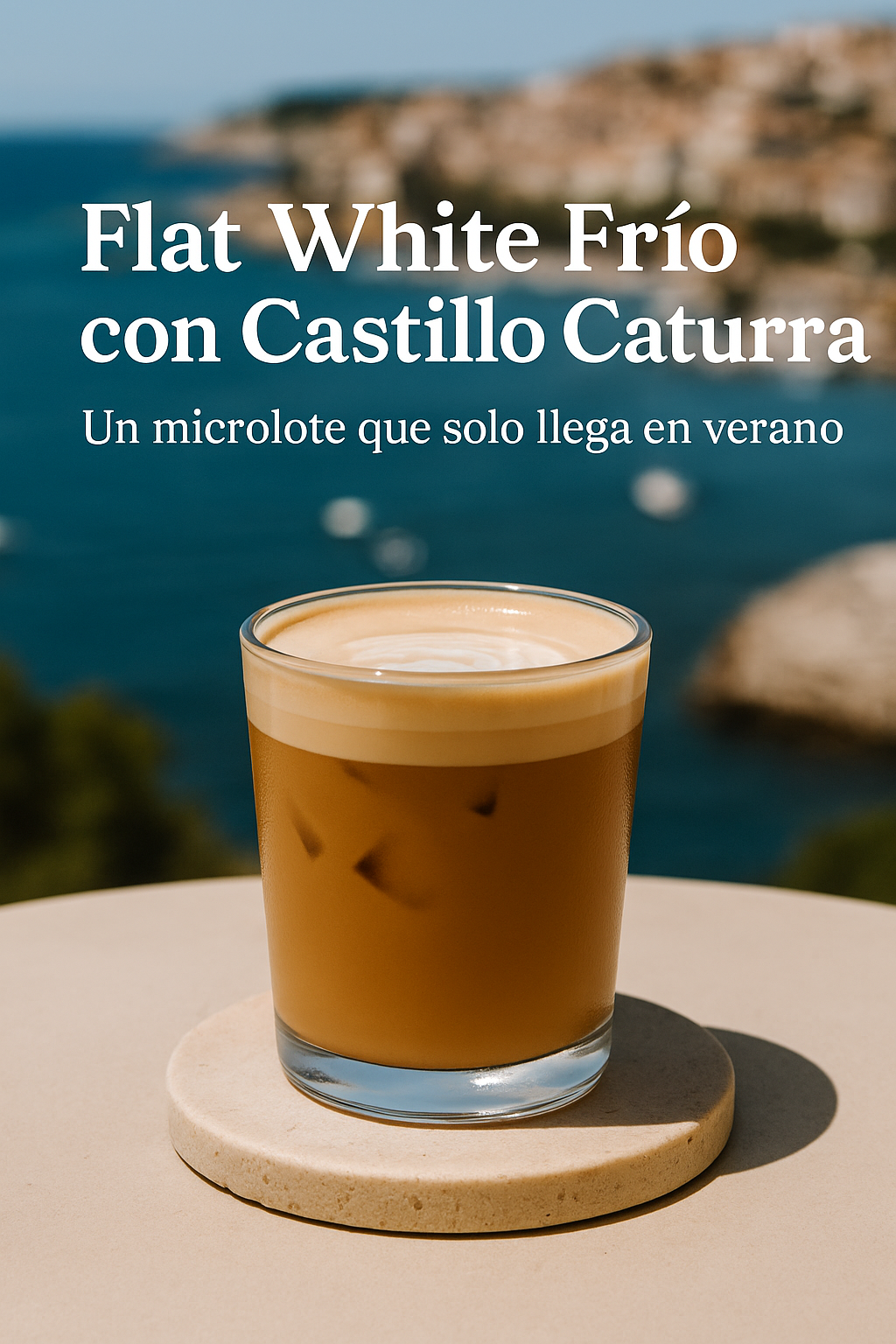 ¡¡ El secreto mejor guardado del verano !! Flat white como nunca lo has tomado