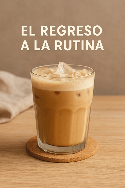 “El Flat White frío que suaviza la vuelta de vacaciones”